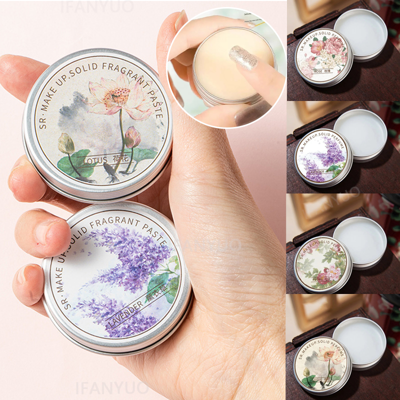 Perfume Floral Fragrance - Solid Perfume Portable Solid Balm Long