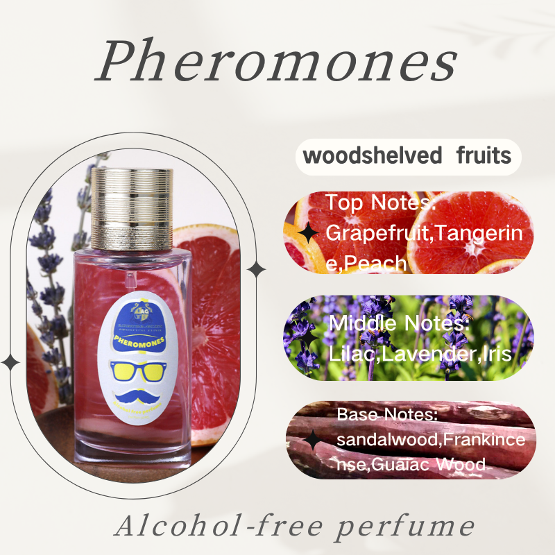 Perfume Lavender Fragrance - Pheromones Woody Oriental Fragrance - Long-Lasting