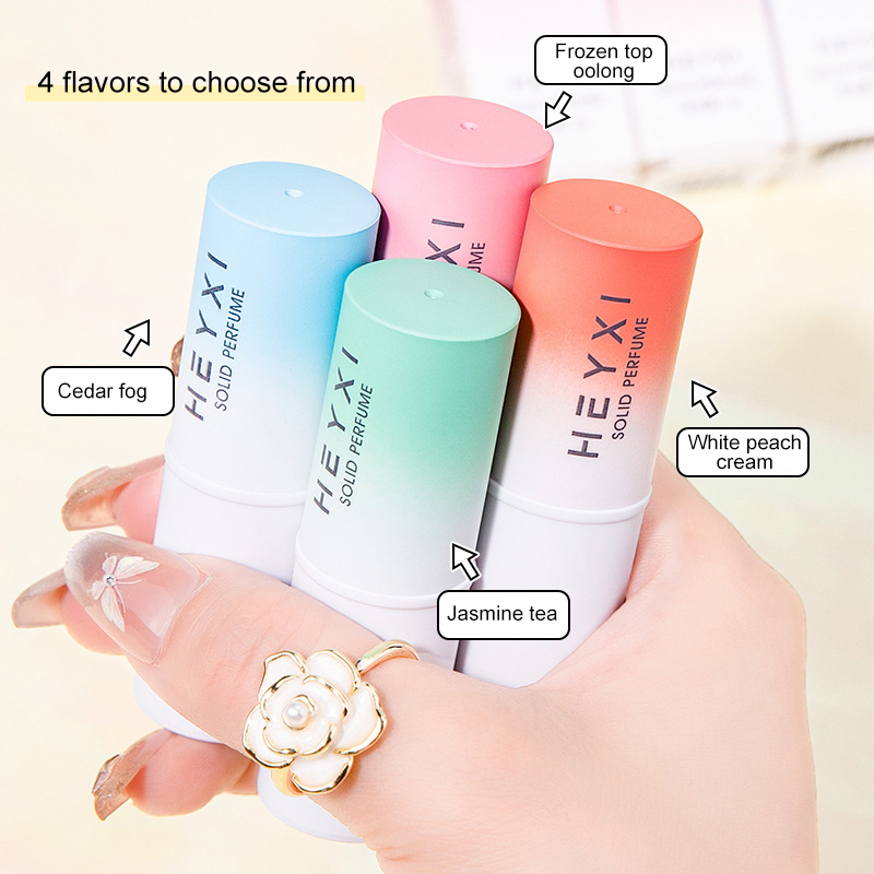 Perfume Floral Fragrance - 4-Pack Solid Perfume Balm Set 4