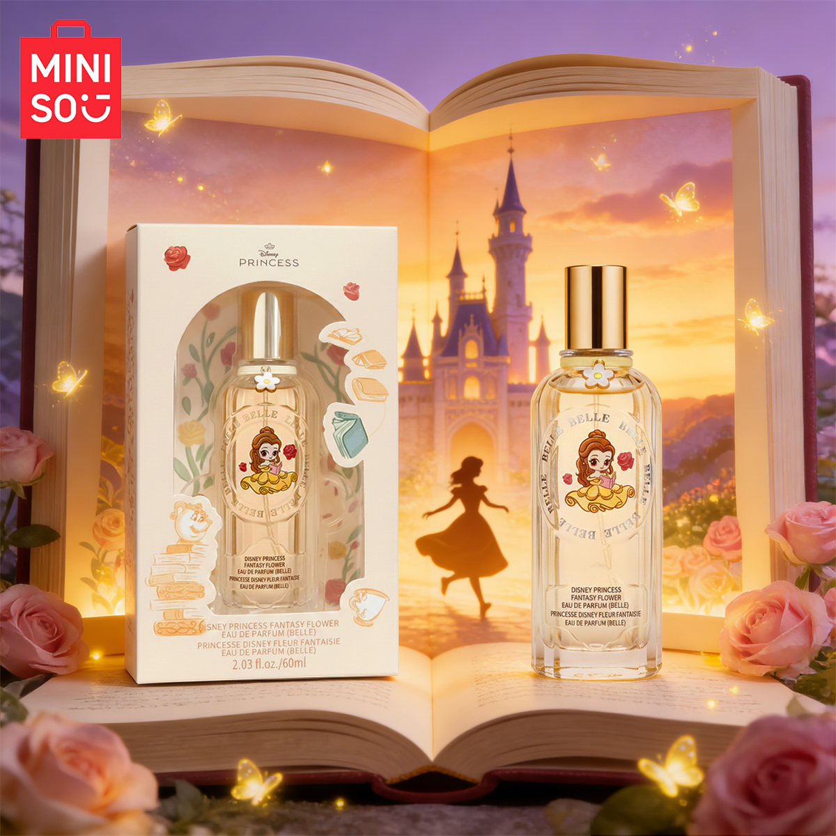 MINISO & DISNEY BELLE Women Pe - Perfume Fragrance For Girls recensione e prezzo