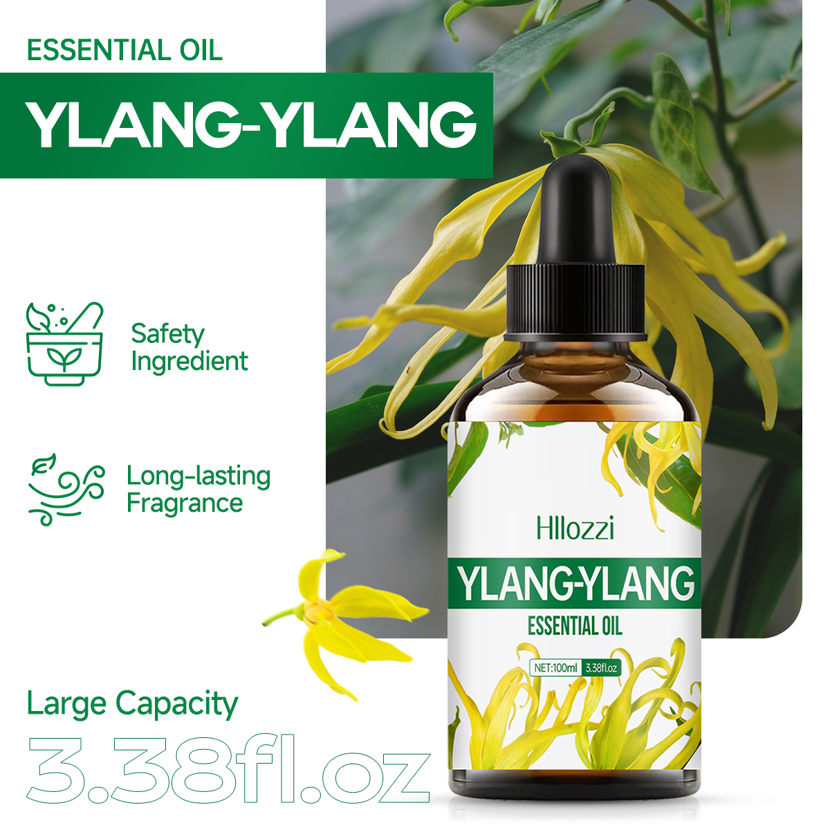 Ylang Ylang essential oil for  - Vanilla Perfume Oil recensione e prezzo