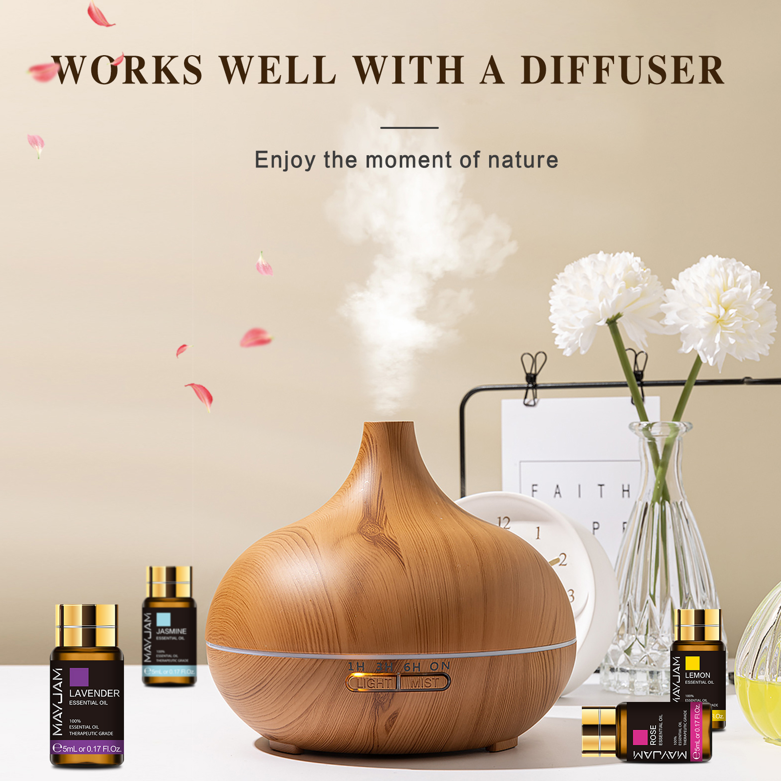 MAYJAM 35pcs/set Essential Oil - Vanilla Perfume Oil recensione e prezzo