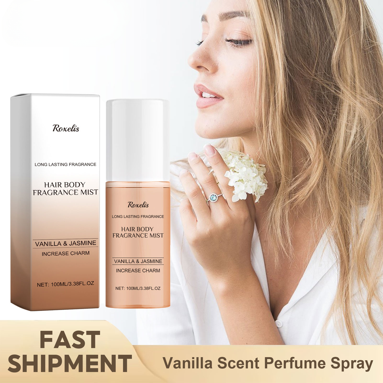 Floral Scent Perfume Lasting V - Vanilla Perfume Oil recensione e prezzo