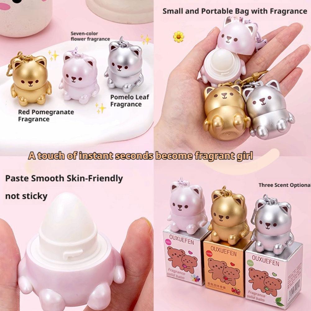 1/3pcs Cute Bear Shape Solid P - Perfume Fragrance For Girls recensione e prezzo
