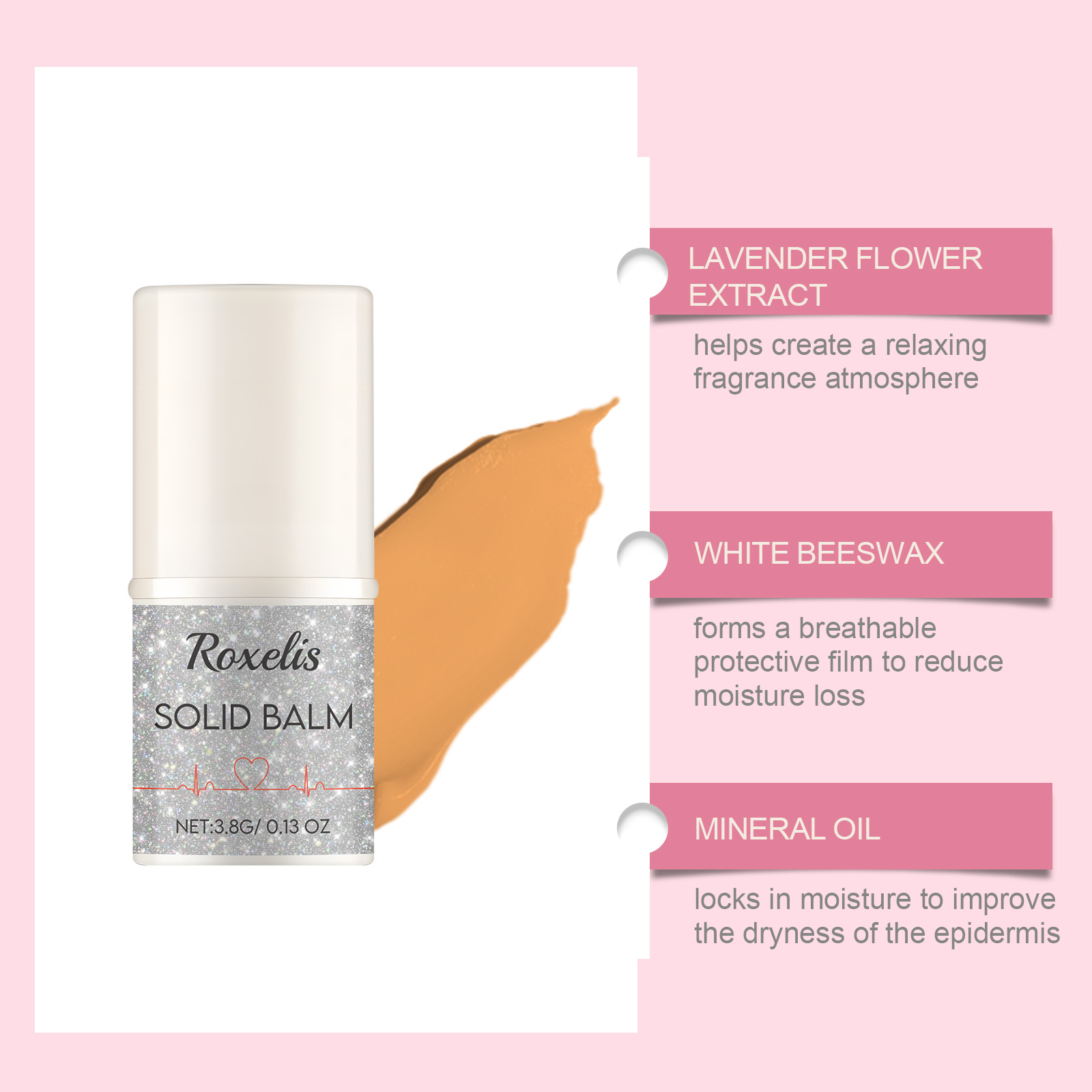ROXELIS 3.8g Portable Solid Pe - Perfume Lavender Fragrance recensione e prezzo