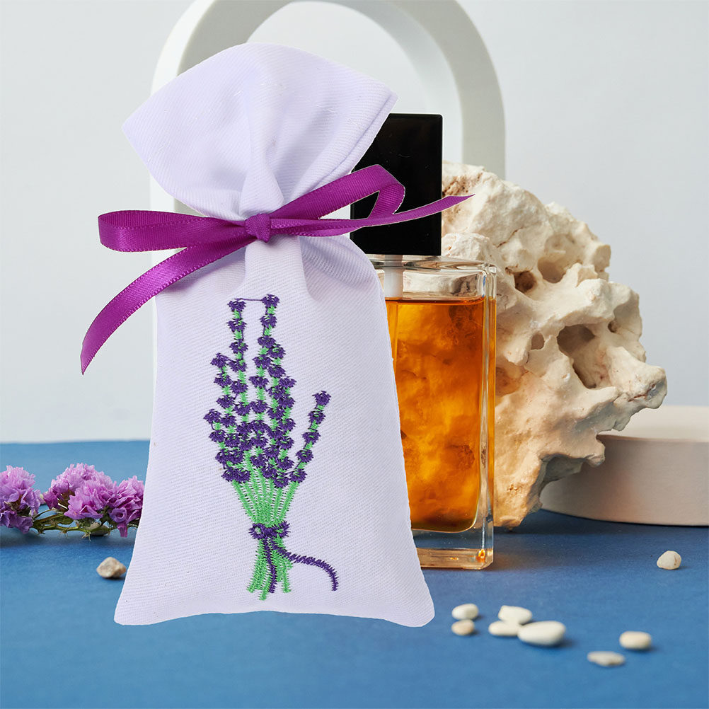9Pcs Empty Fabric Sachet Bags  - Perfume Lavender Fragrance recensione e prezzo