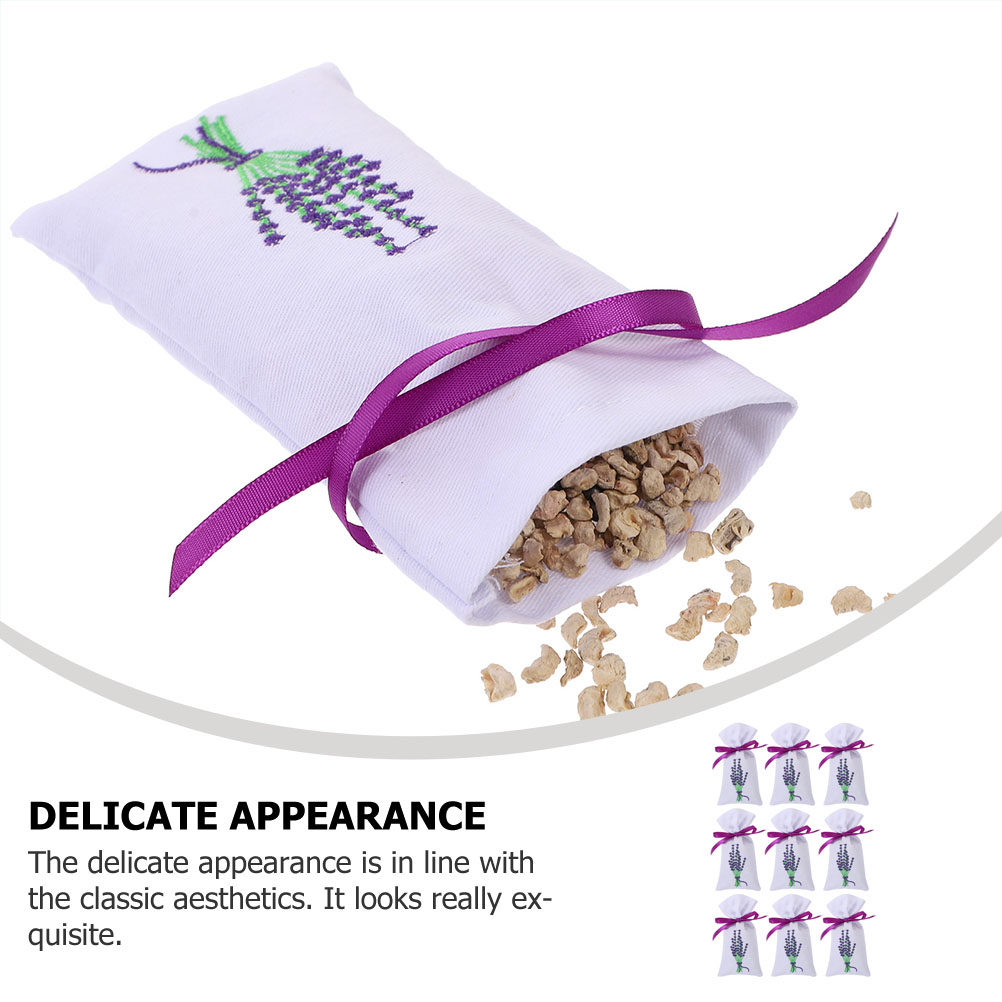 9Pcs Empty Fabric Sachet Bags  - Perfume Lavender Fragrance recensione e prezzo