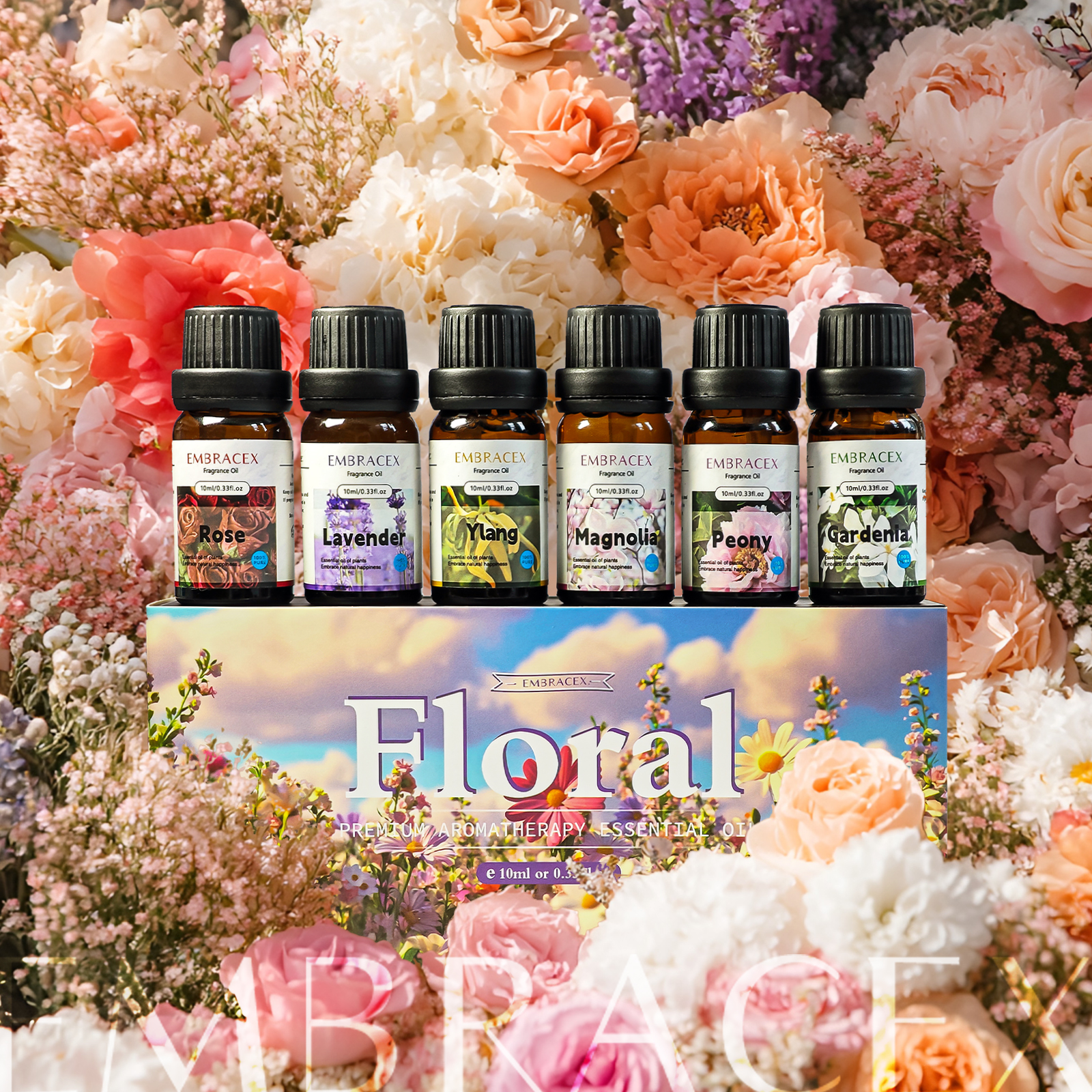 6PC/1Set 10ML Gift Box Floral  - Perfume Lavender Fragrance recensione e prezzo
