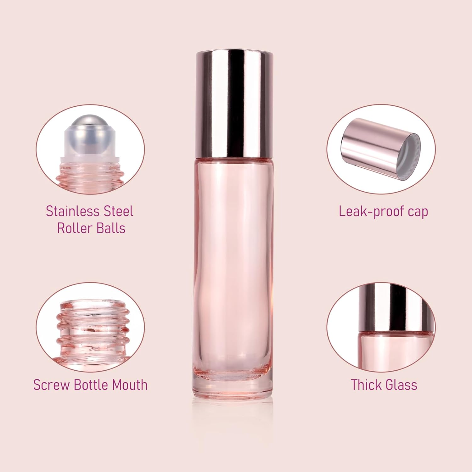 14pcs 10ml Glass Roller Bottle - Perfume Imperium Fragrance World recensione e prezzo