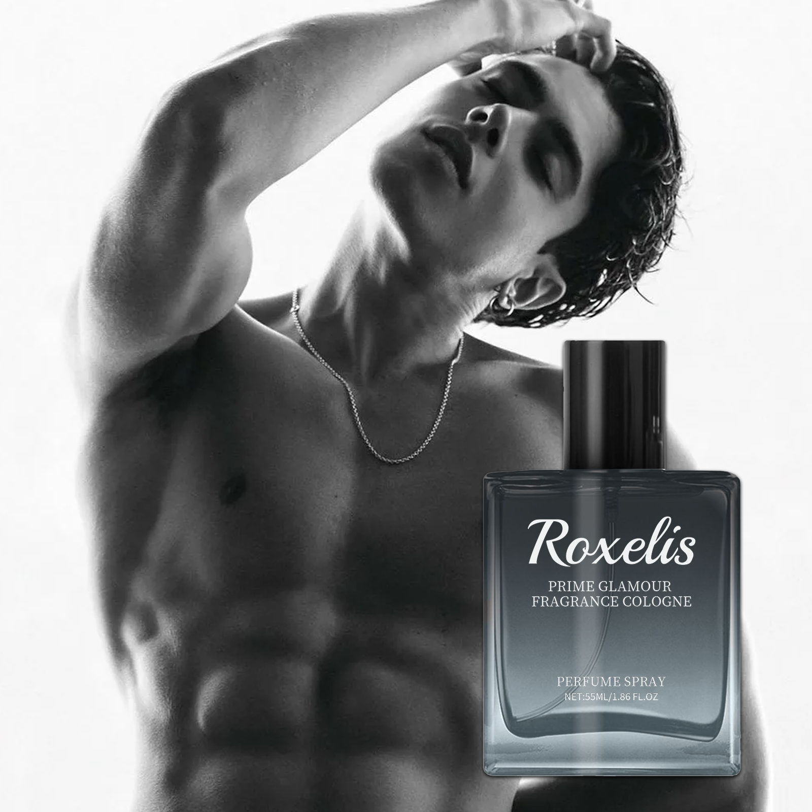 ROXELIS 55ml Men's Cologne Lig - Perfume Fragrance Blue recensione e prezzo