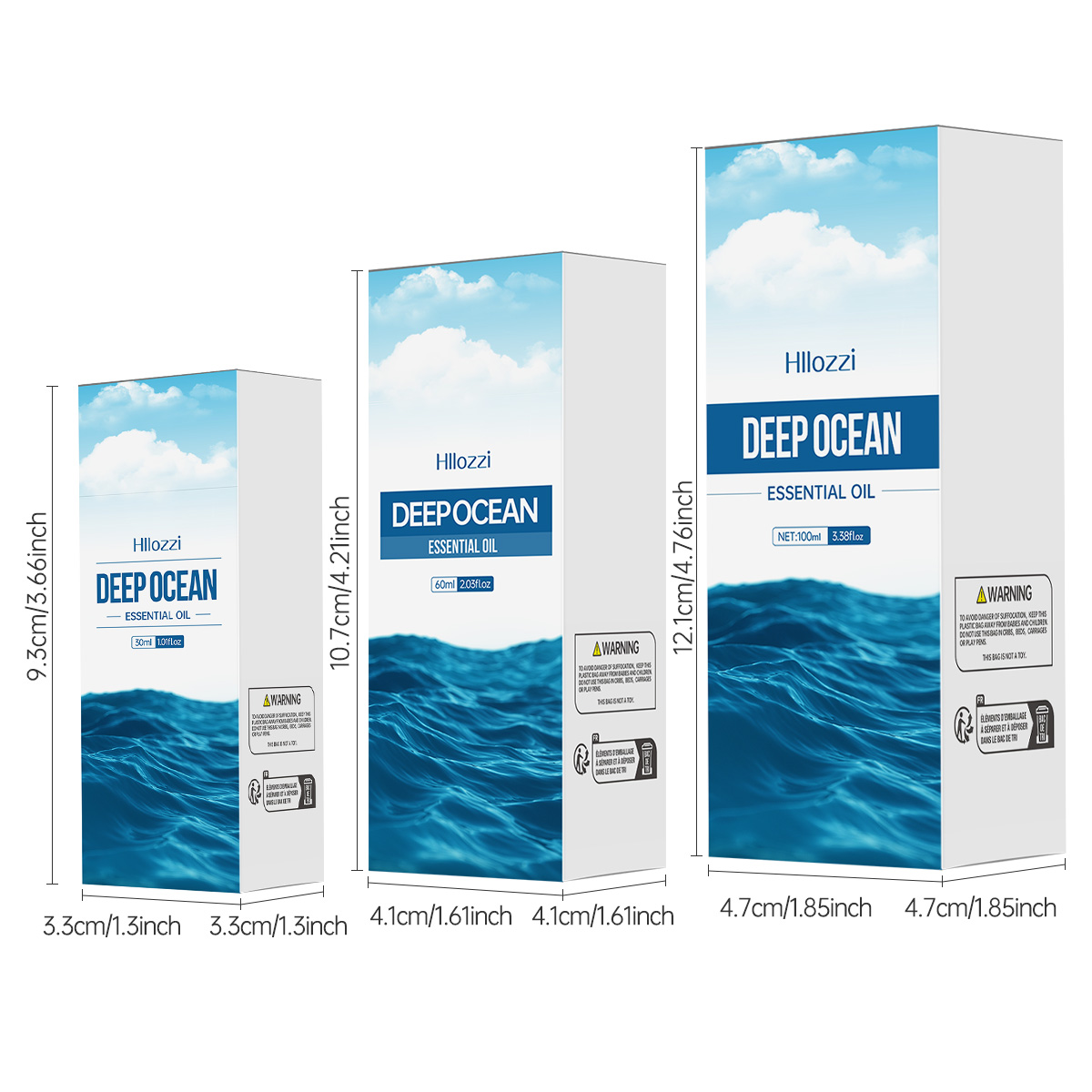100ml/60ml/30ml Deep Sea Essen - Perfume New Fragrance recensione e prezzo